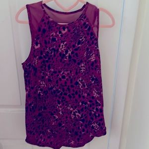 Plum•Purple LuLuLemon Sculpt Bank Tank